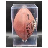 Autographed NFL Football by Minnesota Vikings Quarterback Great "Randle Cunningham" No COA