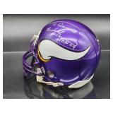 Minnesota Vikings HOF Great Autographed Mini Helmet by "Randall Mcdaniel" No COA