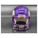 Minnesota Vikings HOF Great Autographed Mini Helmet by "Randall Mcdaniel" No COA