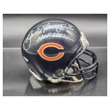 Autographed Mini Helmet by Chicago Bears HOF Great "Dan Hampton" with COA