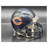 Autographed Mini Helmet by Chicago Bears HOF Great "Dan Hampton" with COA