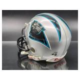 Autographed Mini Helmet by Carolina Panthers Great HOF "Julius Peppers" No COA