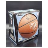 Autographed NBA Basketball by Minnesota Timberwolves Great "Wally Szczerbiak" No COA