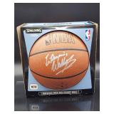 Autographed NBA Basketball by Minnesota Timberwolves Great "Wally Szczerbiak" No COA