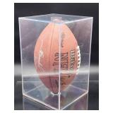 Autographed NFL Football by Dallas Cowboys Running Back Great "Hershel Walker" No COA