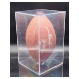 Autographed NFL Football by Dallas Cowboys Running Back Great "Hershel Walker" No COA