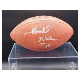 Autographed NFL Football by Dallas Cowboys Running Back Great "Hershel Walker" No COA