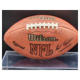 Autographed NFL Football by Dallas Cowboys Running Back Great "Hershel Walker" No COA