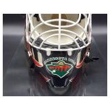 First NHL Minnesota Wild Team Goalie Signed Replica Mask by "Manny Fernandez" No COA