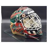 First NHL Minnesota Wild Team Goalie Signed Replica Mask by "Manny Fernandez" No COA