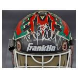 First NHL Minnesota Wild Team Goalie Signed Replica Mask by "Manny Fernandez" No COA