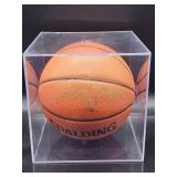 Autographed NBA Basketball by the Minneapolis Lakers HOF Great "George Mikan" No COA