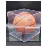 Autographed NBA Basketball by the Minneapolis Lakers HOF Great "George Mikan" No COA