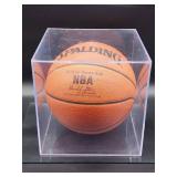 Autographed NBA Basketball by the Minneapolis Lakers HOF Great "George Mikan" No COA