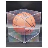 Autographed NBA Basketball by the Minneapolis Lakers HOF Great "George Mikan" No COA