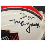 Autographed Mini Helmet by New York Giants Great HOF "Don Maynard" No COA
