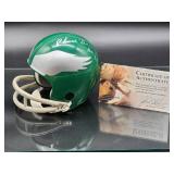 Autographed Mini Helmet by Philidelphia Eagles HOF Great "Chuck Bednarik" with COA