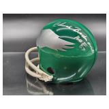 Autographed Mini Helmet by Philidelphia Eagles HOF Great "Chuck Bednarik" with COA