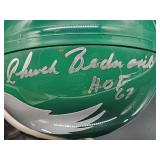 Autographed Mini Helmet by Philidelphia Eagles HOF Great "Chuck Bednarik" with COA