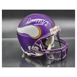Minnesota Vikings Great Autographed Mini Helmet by "Joe Kapp" No COA