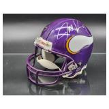Minnesota Vikings Great Autographed Mini Helmet by "Joe Kapp" No COA