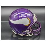 Minnesota Vikings Great Autographed Mini Helmet by "Joe Kapp" No COA