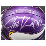 Minnesota Vikings Great Autographed Mini Helmet by "Joe Kapp" No COA