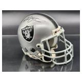 Autographed Mini Helmet by Oakland Raiders Great HOF "Rich Gannon" No COA