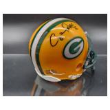 Autographed Mini Helmet by Green Packers Great "Clay Matthews" with COA
