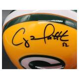 Autographed Mini Helmet by Green Packers Great "Clay Matthews" with COA