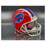 Autographed Mini Helmet by Buffalo Bills Great HOF "Andre Reed" with COA