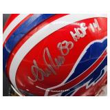 Autographed Mini Helmet by Buffalo Bills Great HOF "Andre Reed" with COA