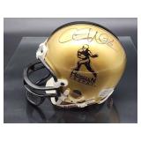 Autographed Mini Helmet by NFL Quarterback and Heisman Trophy Award Winner "Chris Weinke" No COA