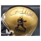 Autographed Mini Helmet by NFL Quarterback and Heisman Trophy Award Winner "Chris Weinke" No COA