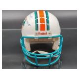 Autographed Mini Helmet by Miami Dolphins Great "Larry Czonka" with COA