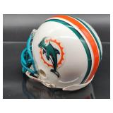 Autographed Mini Helmet by Miami Dolphins Great "Larry Czonka" with COA