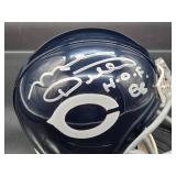 Autographed Mini Helmet by Chicago Bears Great HOF "Mike Ditka" No COA