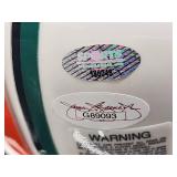 Autographed Mini Helmet by NFL Running Back "Ricky Williams" with COA