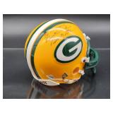 Autographed Mini Helmet by Green Bay Packers HOF Great "Bart Star" No COA