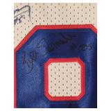 USA Hockey Jersey Autographed by Minnesota Born 1980 Olympic Hockey Players No COA