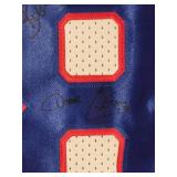 USA Hockey Jersey Autographed by Minnesota Born 1980 Olympic Hockey Players No COA