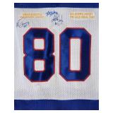 USA Hockey Jersey Autographed by Minnesota Born 1980 Olympic Hockey Players No COA