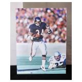 Photo mounted on Styrofoam board of Chicago Bears HOF Great "Walter Payton"