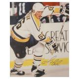 Autographed Photo by HOF Pittsburgh Penguins Great "Mario Lemieux" No COA