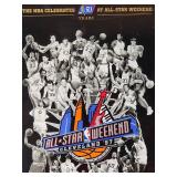 Framed NBA Celebrates 50 Years at All Star Weekend Poster