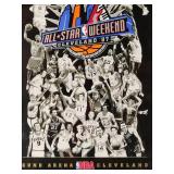 Framed NBA Celebrates 50 Years at All Star Weekend Poster