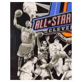 Framed NBA Celebrates 50 Years at All Star Weekend Poster