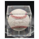 Autographed Baseball by Minesota Twins MVP Great "Justin Morneau" No COA