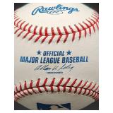 Autographed Baseball by Minesota Twins MVP Great "Justin Morneau" No COA