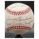 Autographed Baseball by New York Yankees Great " Johnny Blanchard " No COA